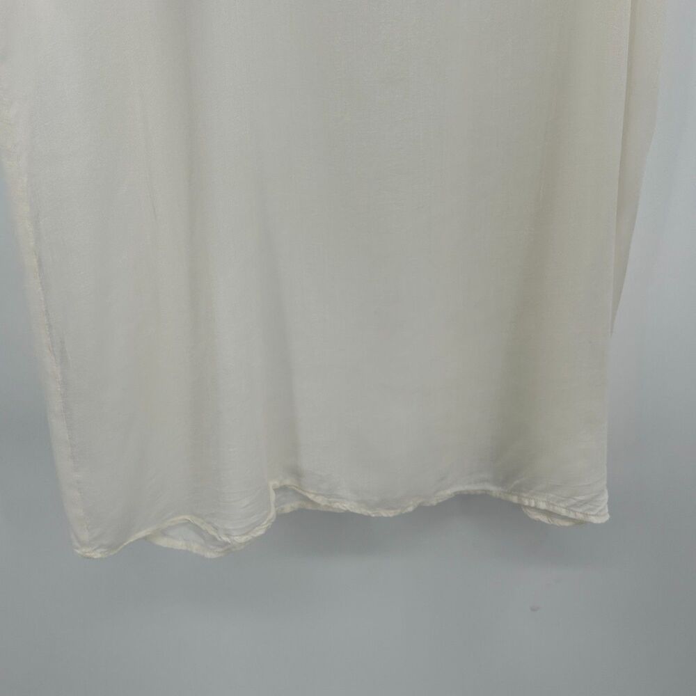 James Perse Basic White Cream Ivory Sheer Lightwe… - image 4